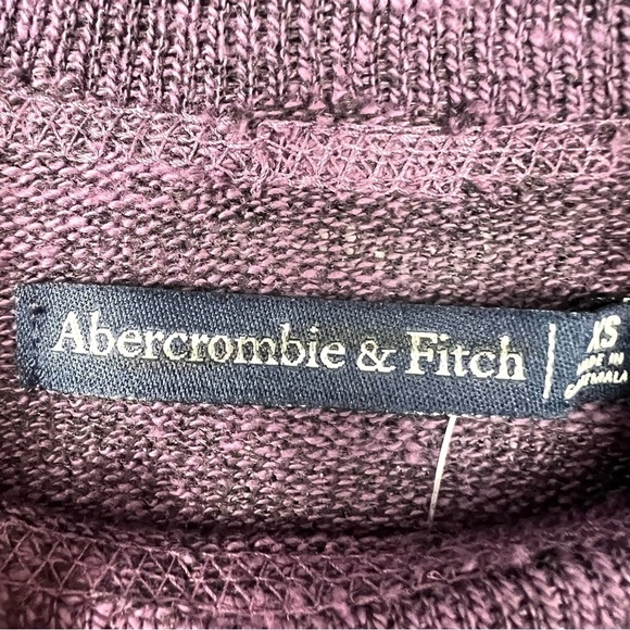 Abercrombie & Fitch long sleeve turtle neck in purple size XS - Picture 5 of 6